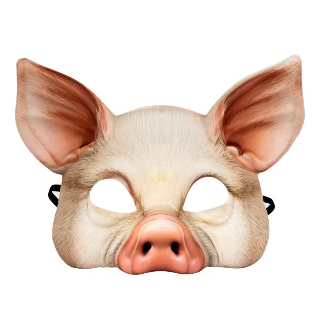 Halloween Dieren Masker - Realistisch 3D Ontwerp