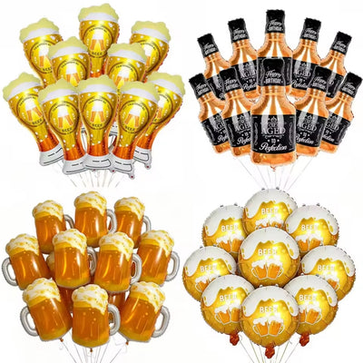 Oktoberfest Ballonnen - Feestelijke Bierglas Decoratie