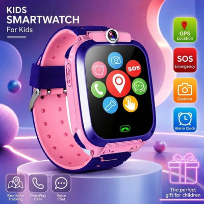 Kinder Smartwatch - GPS met Belfunctie, SOS-Knop en Camera