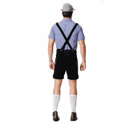 Oktoberfest Lederhosen Voor Heren - Outfit met Bretels
