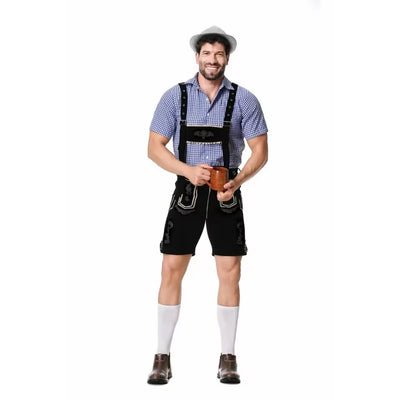 Oktoberfest Lederhosen Voor Heren - Outfit met Bretels