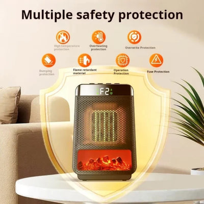 Draagbare Elektrische Heater - Compact Voor Thuis En Kantoor