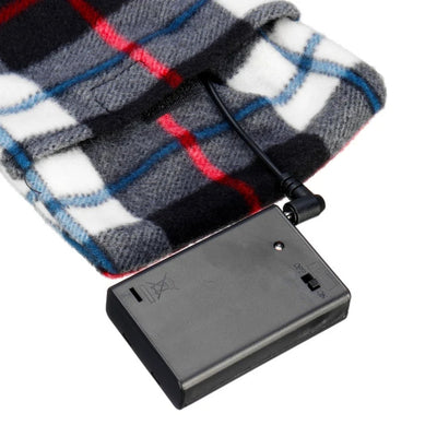 Verwarmde Sjaal - Zachte Fleece Met Elektrische Warmtefunctie