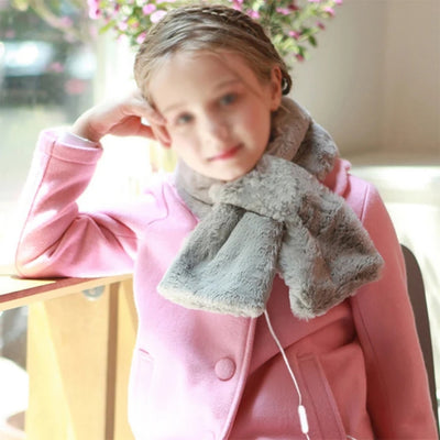 Verwarmde Sjaal - Zachte USB Winteraccessoire Met 3 Warmtestanden