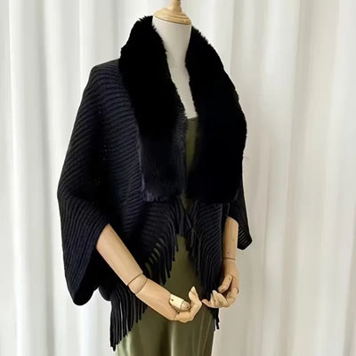 Faux Fur Winter Sjaal - Elegant Voor Koude Dagen