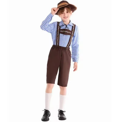 Oktoberfest Lederhosen Outfit Kinderen - Felix