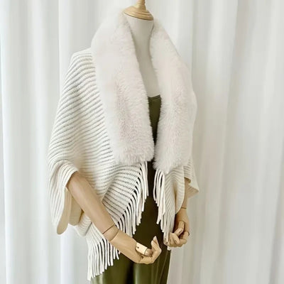Faux Fur Winter Sjaal - Elegant Voor Koude Dagen