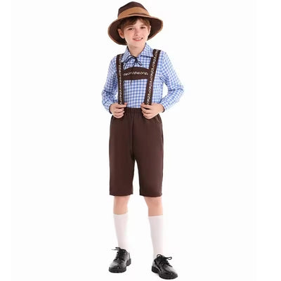 Oktoberfest Lederhosen Outfit Kinderen - Felix