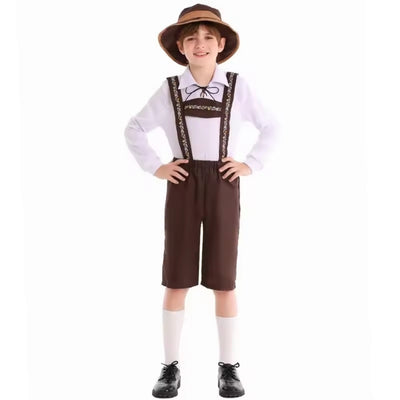 Oktoberfest Lederhosen Outfit Kinderen - Felix