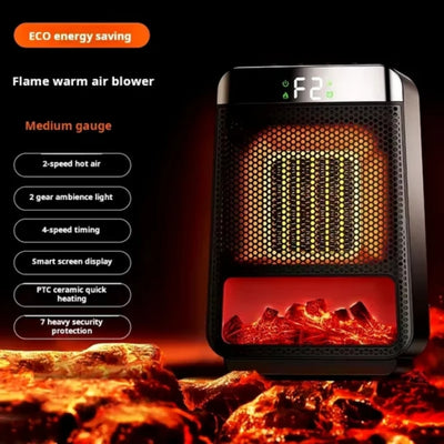 Draagbare Elektrische Heater - Compact Voor Thuis En Kantoor