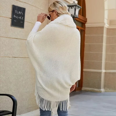 Faux Fur Winter Sjaal - Elegant Voor Koude Dagen