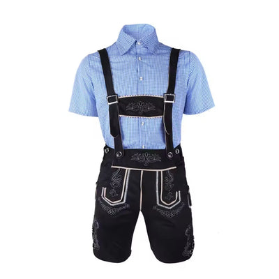 Oktoberfest Lederhosen Voor Heren - Outfit met Bretels