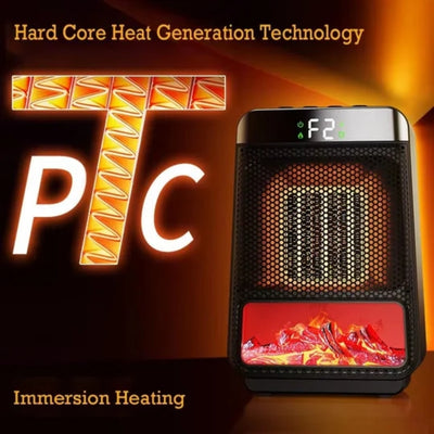 Draagbare Elektrische Heater - Compact Voor Thuis En Kantoor