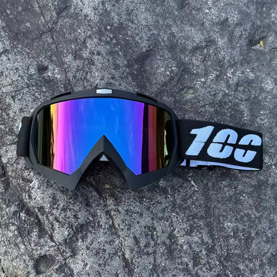 Skibril - UV400 Vizier Met Windbescherming En Flexibel TPU Frame