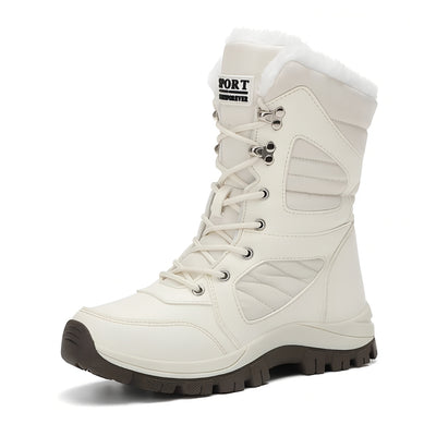 Snowboots - Waterdichte Dames Enkellaarzen Met Warme Pluche Voering