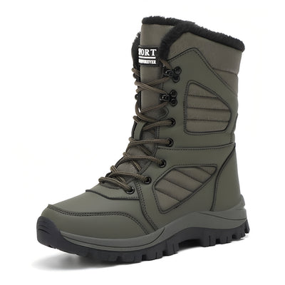 Snowboots - Waterdichte Dames Enkellaarzen Met Warme Pluche Voering