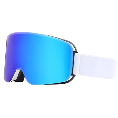 Skibril - Groot Vizier Met Dubbele Anti-Fog Lens En UV400 Bescherming