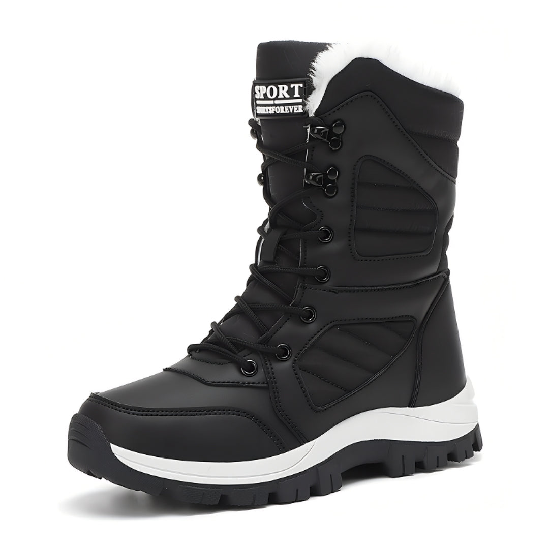 Snowboots - Waterdichte Dames Enkellaarzen Met Warme Pluche Voering