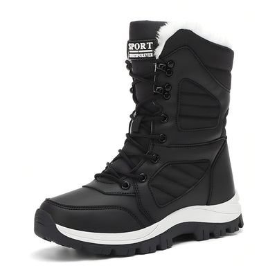 Snowboots - Waterdichte Dames Enkellaarzen Met Warme Pluche Voering