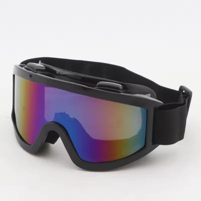 Skibril - Kleurrijk Vizier Met Wind- En Stofbescherming