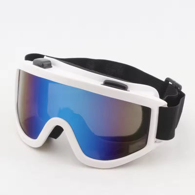 Skibril - Kleurrijk Vizier Met Wind- En Stofbescherming