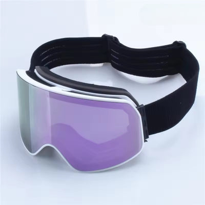 Skibril - Groot Vizier Met Dubbele Anti-Fog Lens En UV400 Bescherming