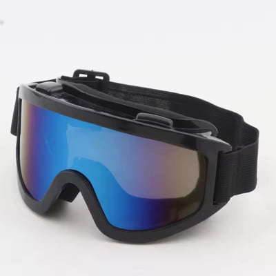 Skibril - Kleurrijk Vizier Met Wind- En Stofbescherming