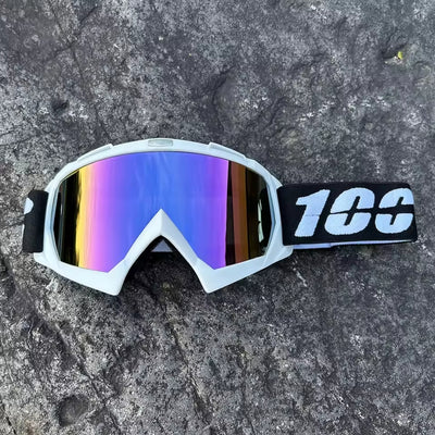 Skibril - UV400 Vizier Met Windbescherming En Flexibel TPU Frame