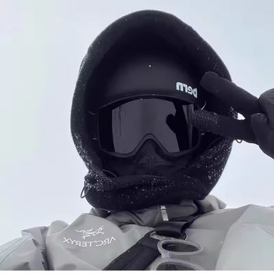 Skibril - Kleurrijk Vizier Met Wind- En Stofbescherming