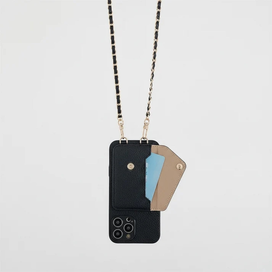 Telefoonhoesje met Portemonnee - Elegant Ontwerp met Kaartvakken
