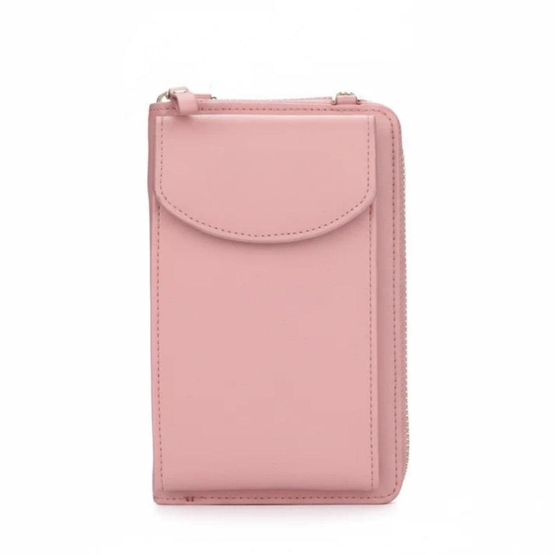Dames Portemonnee - Compact Model met Telefoonvak