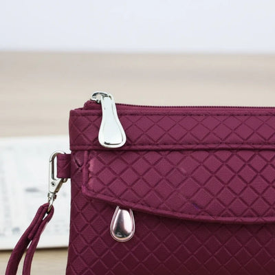 Portemonnee - Elegant Model met Telefoonvak en Ritssluiting