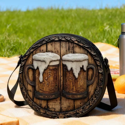 Oktoberfest Bier Schoudertas Met Bierprint - Holly