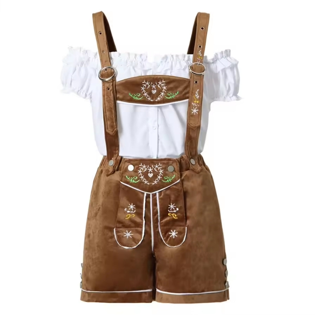 Oktoberfest Lederhosen Kostuum Dames - Hannah