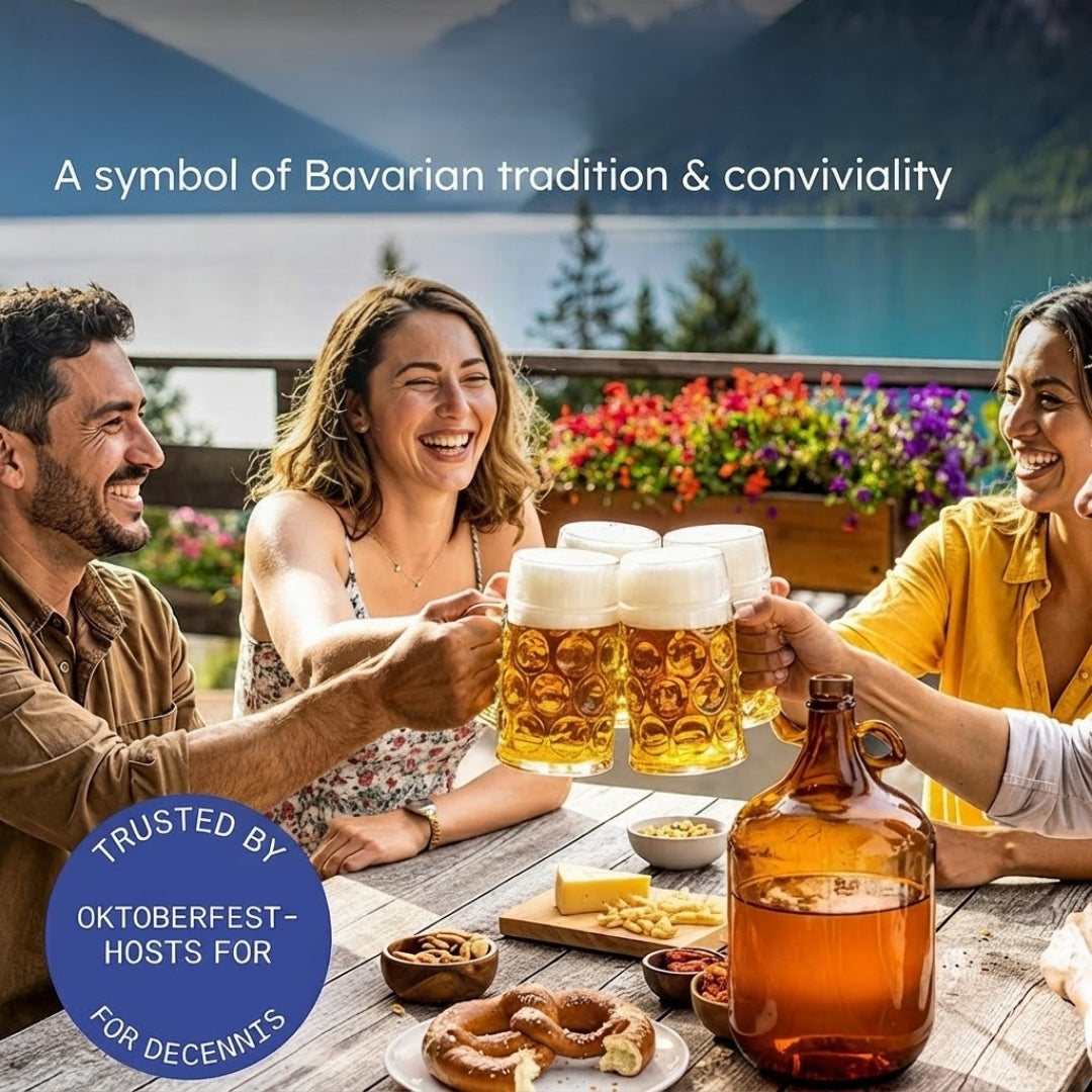 Bierpul Set - Premium Klassieke Stijl Met Handvat