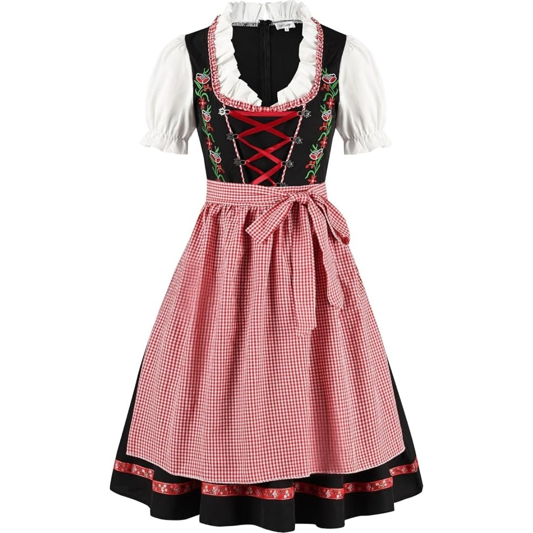 Traditionele Oktoberfest Dirndl Met Schort - Emma