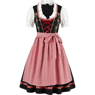 Traditionele Oktoberfest Dirndl Met Schort - Emma