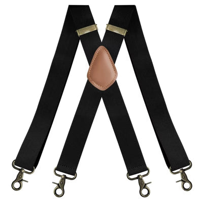 Bretels - Vintage X-Model Met Vier Metalen Haken