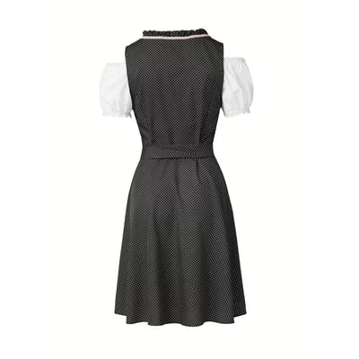 Oktoberfest Dirndl Met Blouse En Schort Set - Sophie