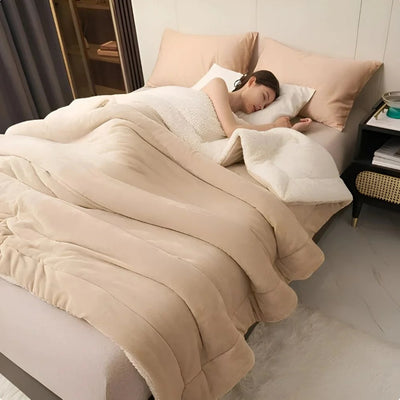 Fleece Deken - Zachte Flanellen Plaid Voor Bank En Bed