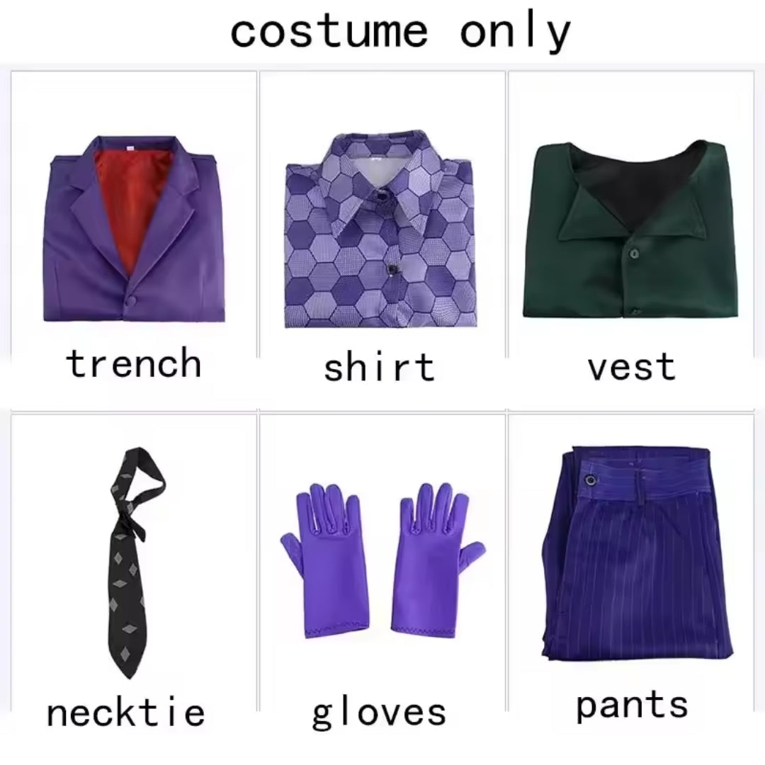 Halloween Kostuum - The Joker Dark Knight Complete Outfit