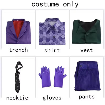 Halloween Kostuum - The Joker Dark Knight Complete Outfit