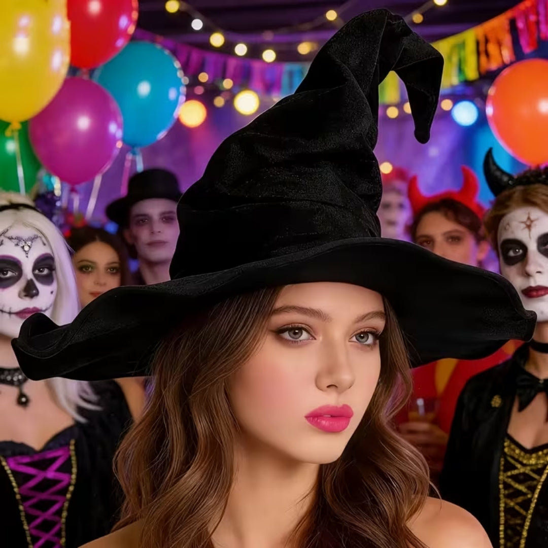 Halloween Heksen Hoed - Klassieke Puntig Ontwerp