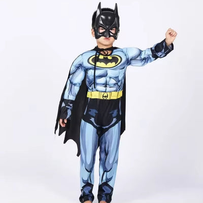 Halloween Batman Kostuum Kinderen met Cape en Masker