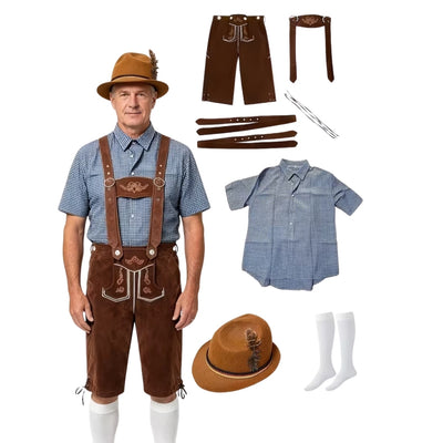 Oktoberfest Lederhosen Kostuum - Frederik