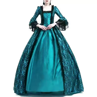 Halloween Victoriaanse Jurk met Kant - Gothic
