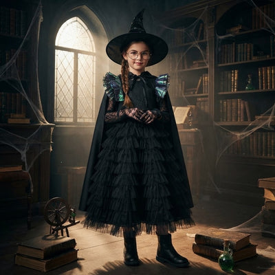 Halloween Kostuum Wicked met Hoed voor Kinderen