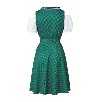Oktoberfest Dirndl Met Blouse En Schort Set - Sophie