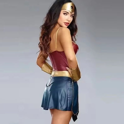 Halloween Wonder Woman Kostuum voor Dames