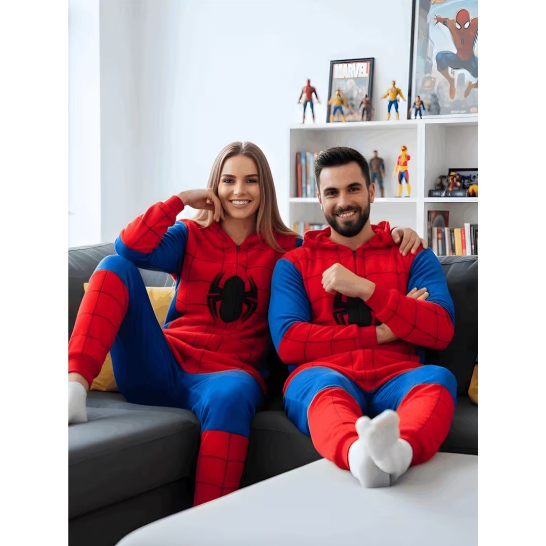 Spiderman Onesie met Capuchon
